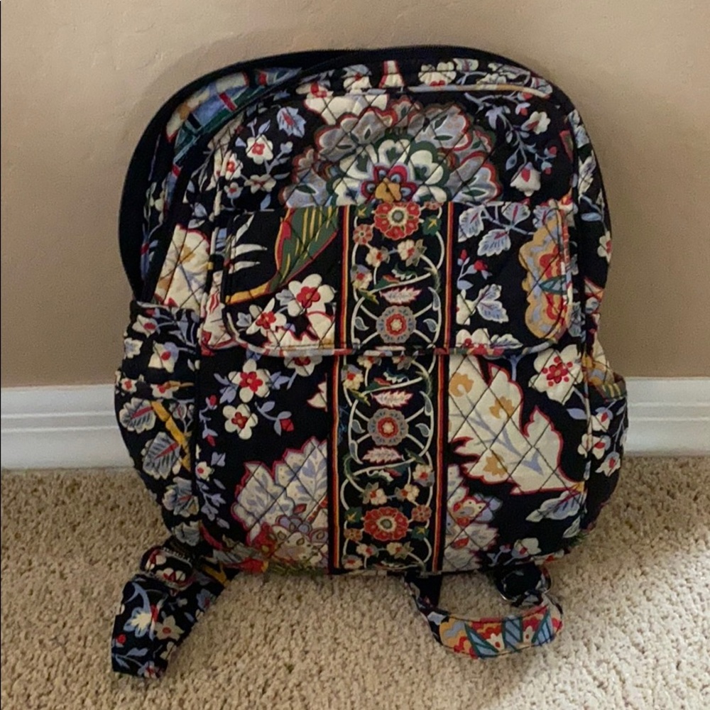 Vera Bradley Floral Print Small Backpack